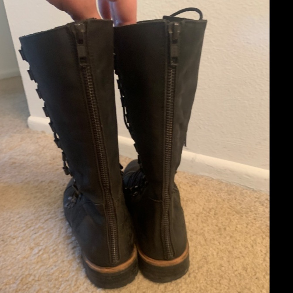 Free People rare lace up boots - Picture 7 of 10